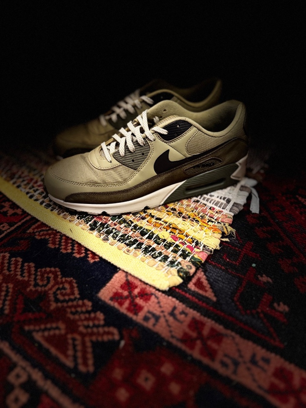 Nike Air Max 90 Neutral Olive/Medium Olive/Light Bone/Black Mens 15